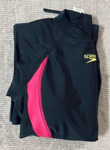 Speedo Swimsuit - Black &amp; Pink