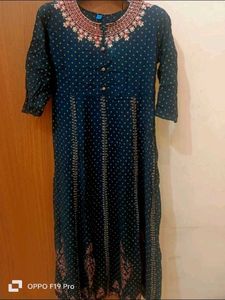 Gown With Plain Dupatta