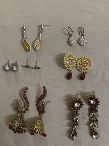 Collection of earings