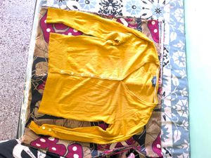 Mustard Long Sleeve Top