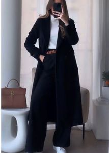 oversize warm Black Long Coat ( fits xxs till L)