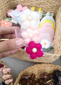 Floral Hair Claw Clip