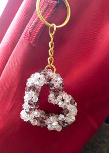 Crystal Heart Keychain