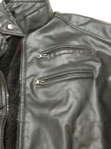 Stylish Black Leather Jacket