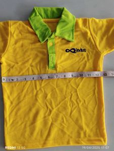 Indus Yellow & Green Polo T Shirt