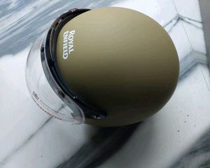 New Royal Enfield L Jet Open Face With Visor Helme