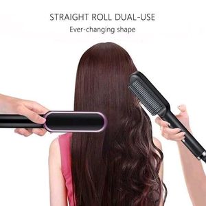Fast Heating Hair Straightening Comb - Salon Style