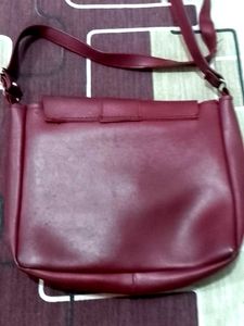 Maroon Crossbody Bag