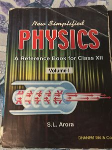 Sl Arora Physics Volume1 And 2 For 12th