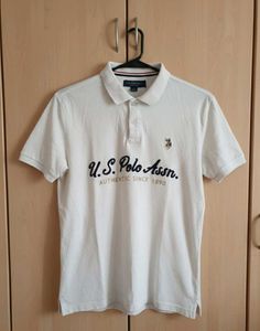 Original U.S. Polo Assn. White Pol