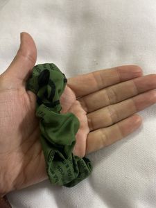 12 pcs Text print Scrunchies