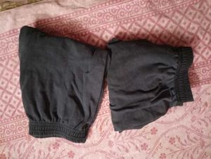 Black Casual Shorts