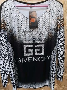 Givenchy Inspired Long Sleeve Top