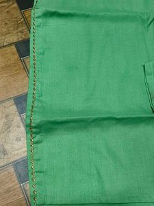 Green Embroidered Kurta Set