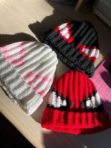 Crochet Spiderman Beanie 🤍❤️🖤