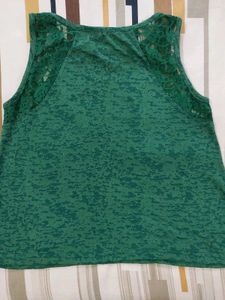 Green Lace Top from Brand- Nuon (Size-XS)