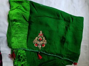 Green Saree