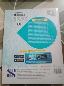 Saraswati Lab Manual Science IX