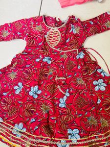Cute Floral Girls Top