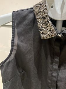 Elegant Black Sleeveless Top