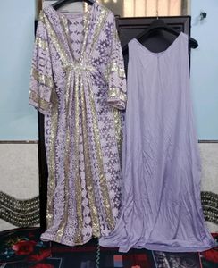 Levender Kaftan Dress 👗