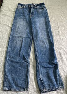 H&m Straight High Jeans