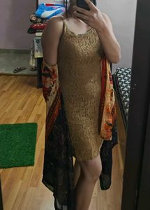 Stylish Dress with shrug