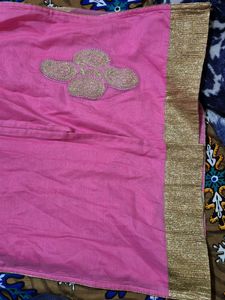 Pink Embroidered Kurta
