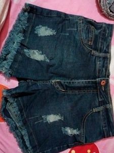 Jeans Shorts With Cap Combo Offer 🧢
