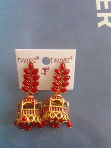Red Jhumka