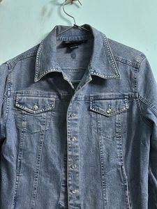 Denim Jacket with Embellishments