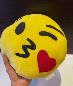 Kiss Emoji Cushion Pillow Soft Toy