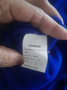 SHEIN BRANDED SHORT BLUE DRESS