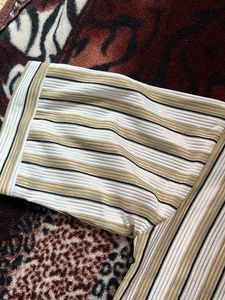 Striped Button-Down Shirt