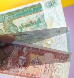 Currency Collection Foreign Notes 10 Country UNC