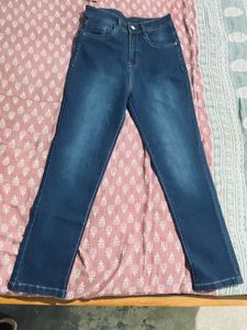 Dark Blue Denim Jeans
