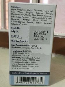 Wishcare Hair Growth Serum