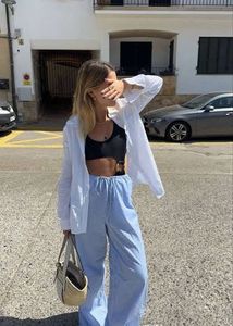 Pintresty 🌸oversized flared Trouser Pants