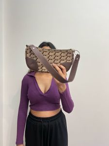Purple Collared Top