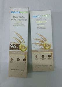 Mamaearth Toner+ Face cream