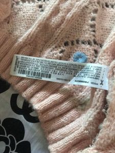 Floral Embroidered Knit Cardigan