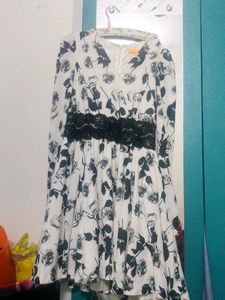 Floral Print Fit & Flare Dress