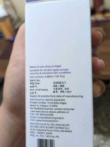 Night Knight Retinol Serum