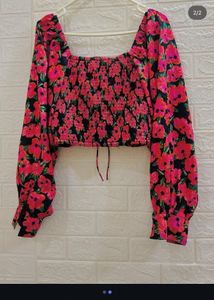 Floral Crop Top