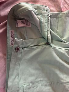 Mint Green Jeans High West
