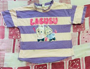 Labubu Tee - Kids With Free Shorts