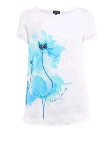 ARMANI JEANS SILK PANEL TSHIRT