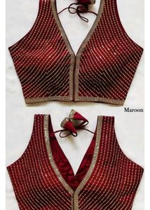 Bollywood Designer Sequence Work Stitched Blou