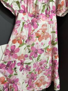 Floral Print Midi Dress