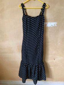 Polka Dot Maxi Dress